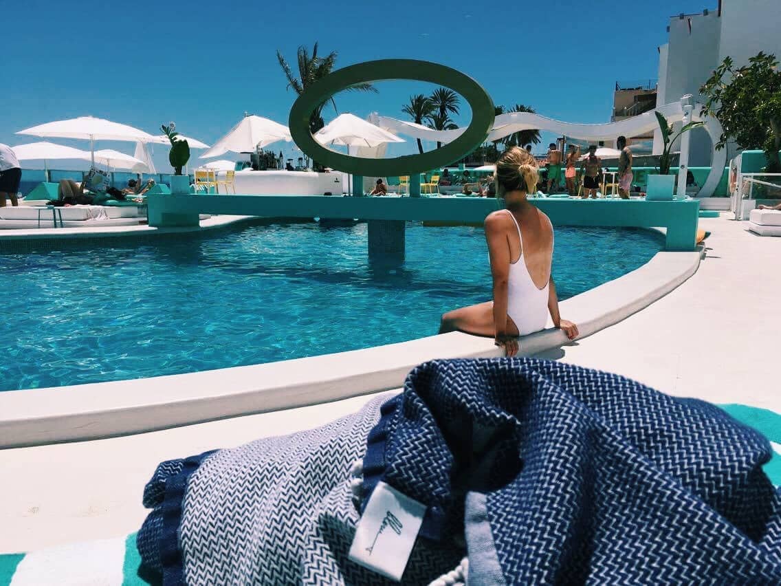Indigo Beach Towel