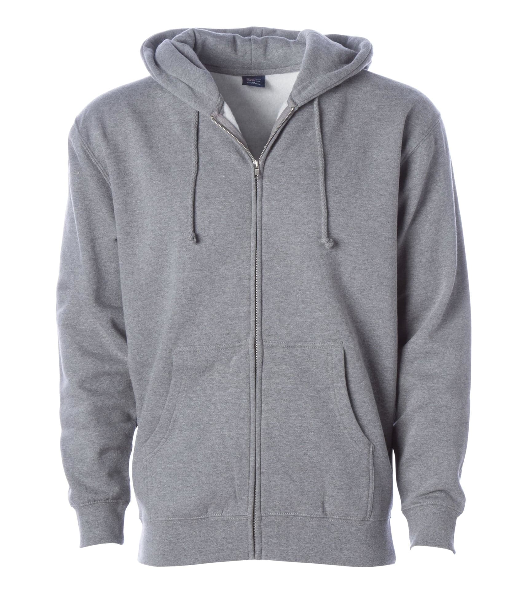 Mens Heavyweight Zip Hood