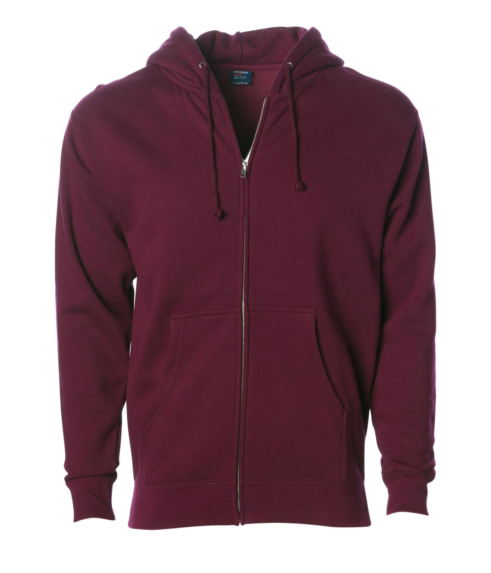 Mens Heavyweight Zip Hood
