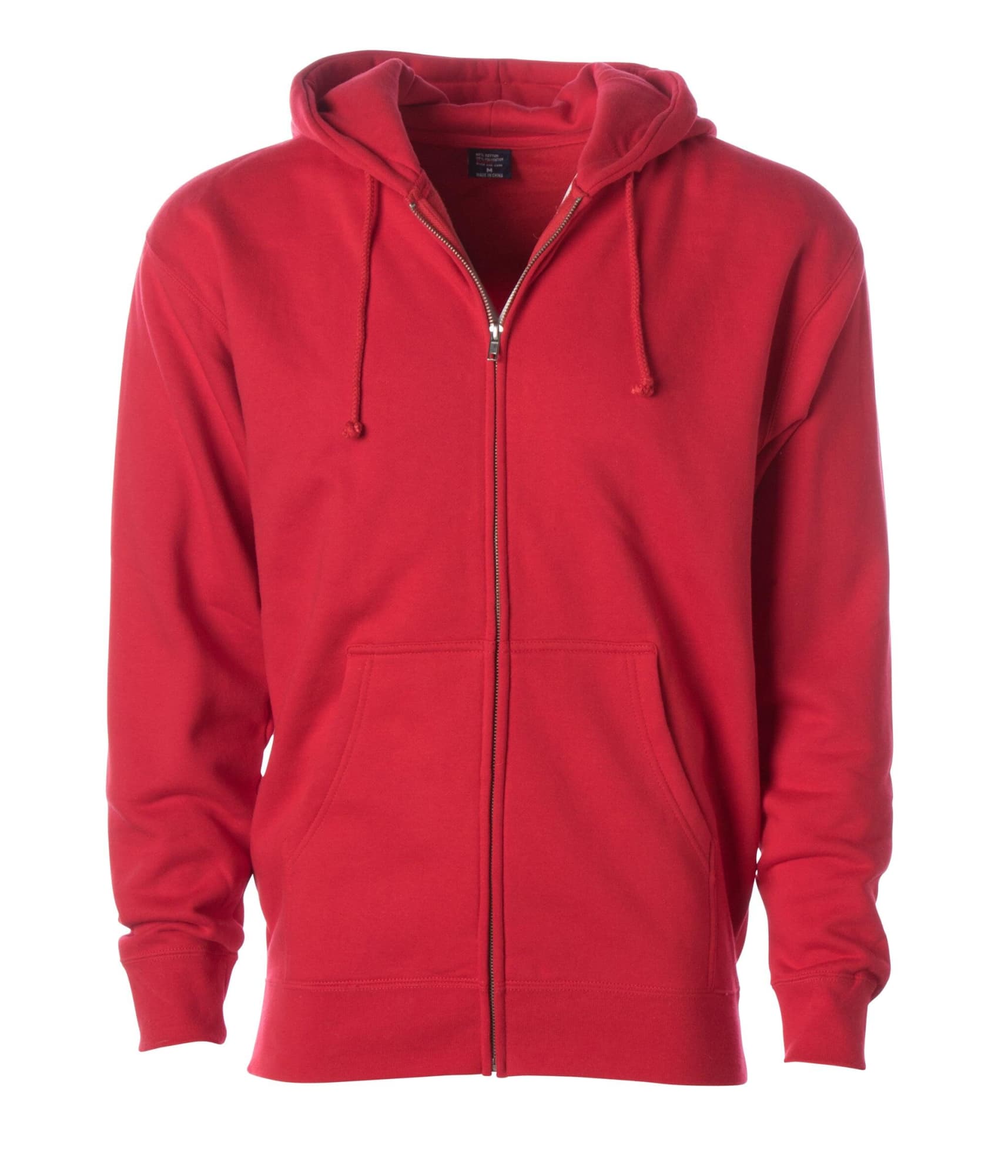 Mens Heavyweight Zip Hood