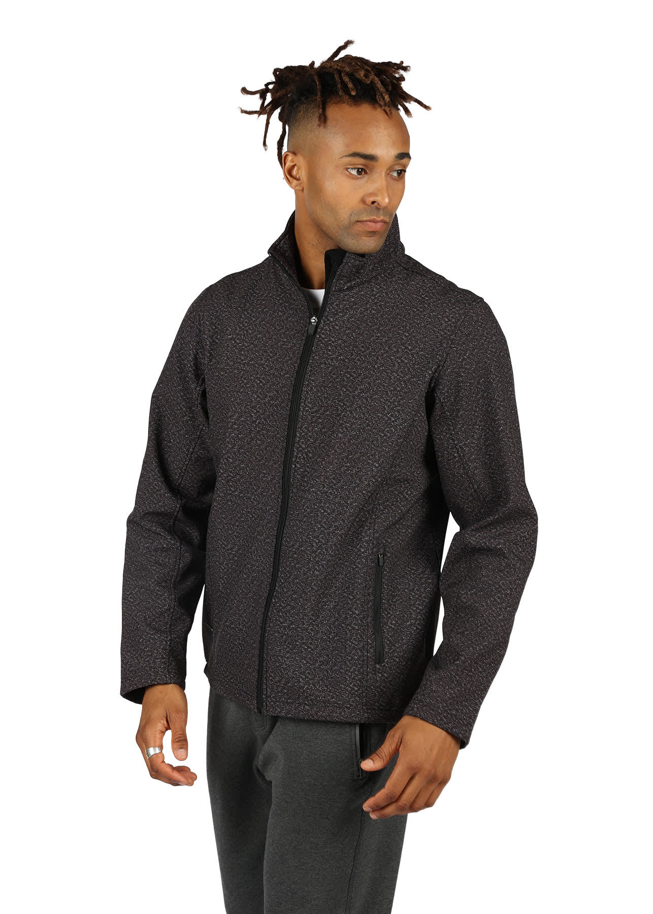Mens Tempest X Heather Soft Shell Jacket