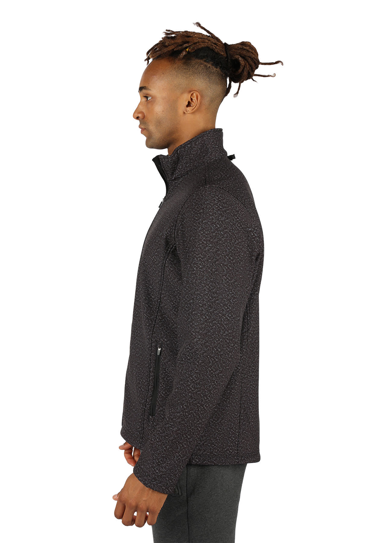 Mens Tempest X Heather Soft Shell Jacket