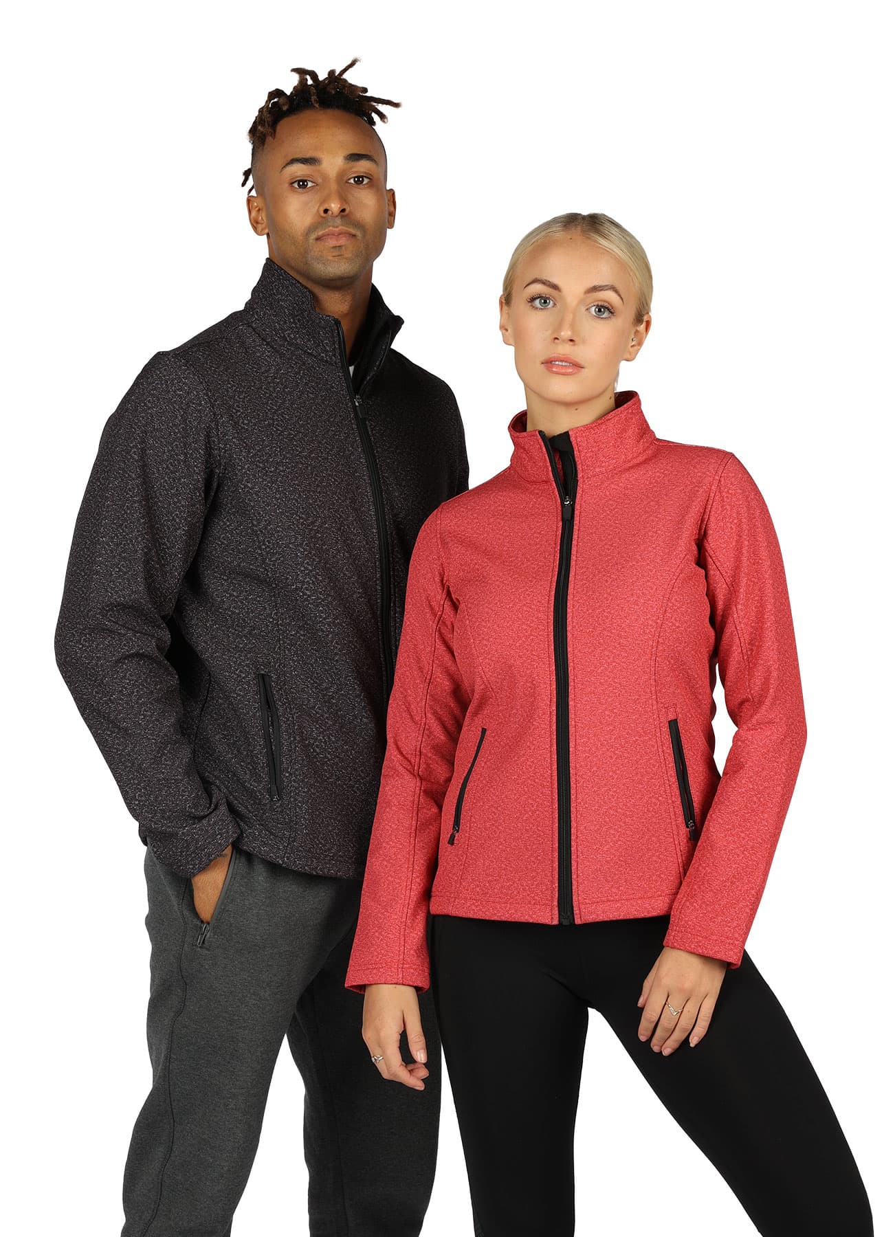 Mens Tempest X Heather Soft Shell Jacket