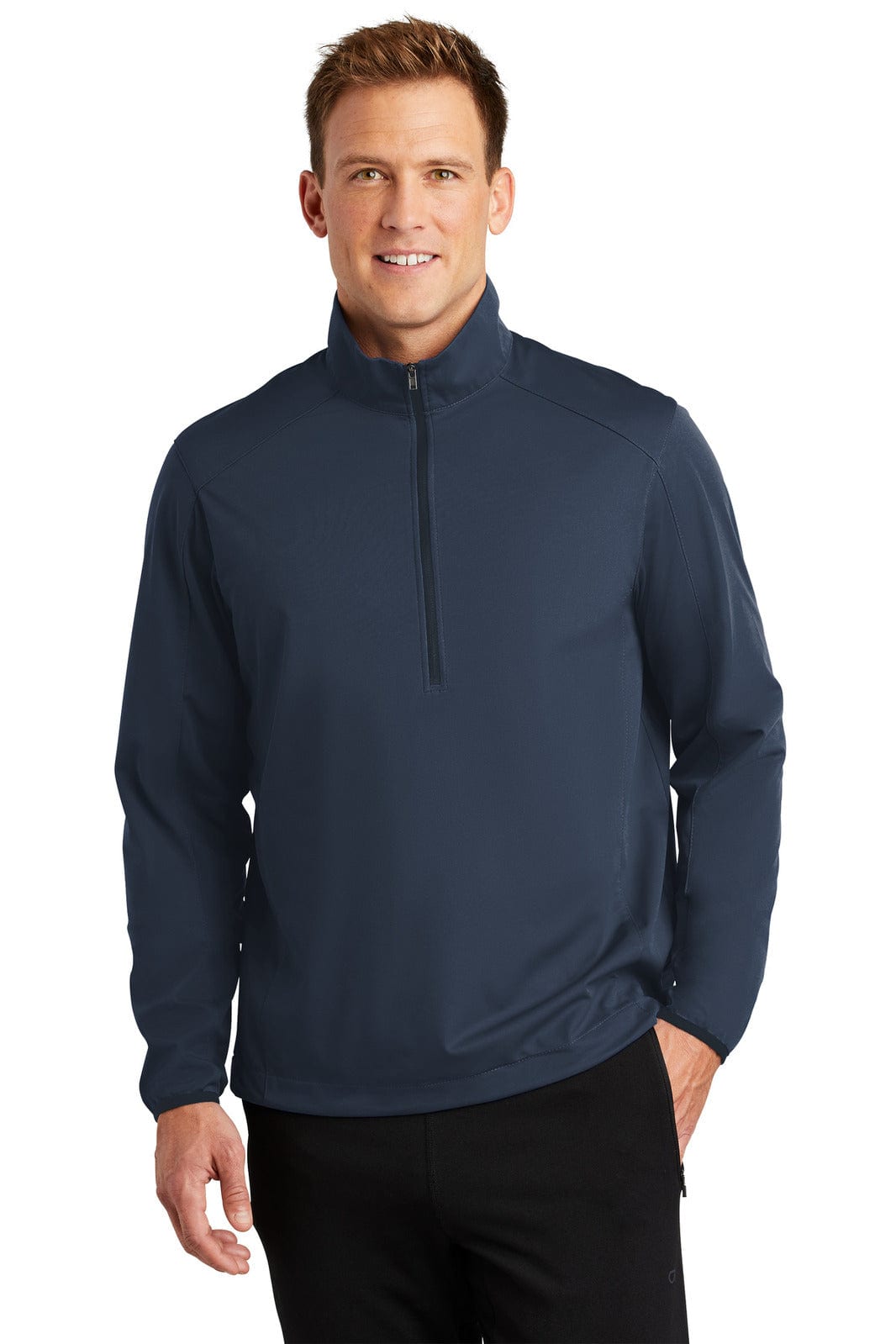Port Authority Active 1/2-Zip Soft Shell Jacket