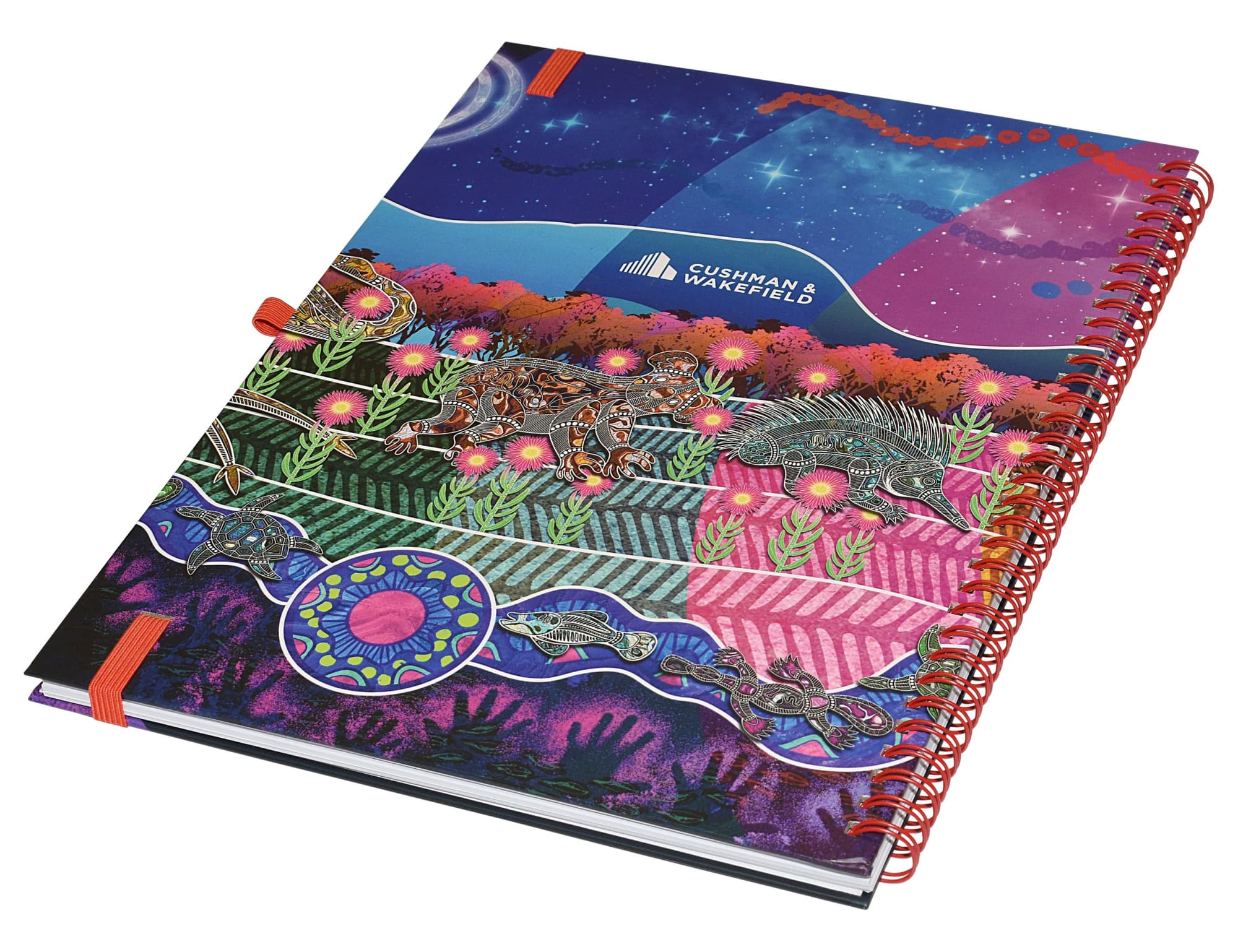 Designa Wiro A4 Side Bound Notebook