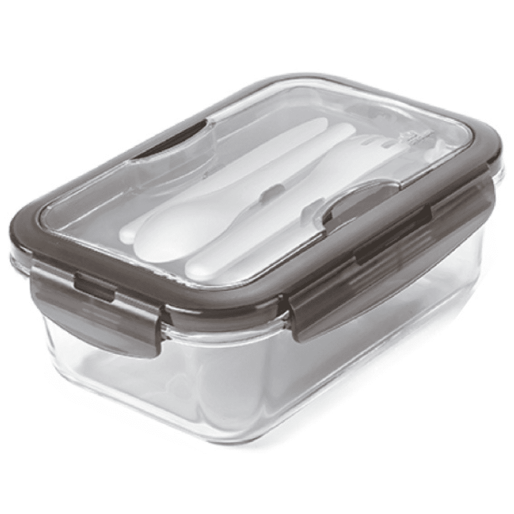 Gibson glass lunch box