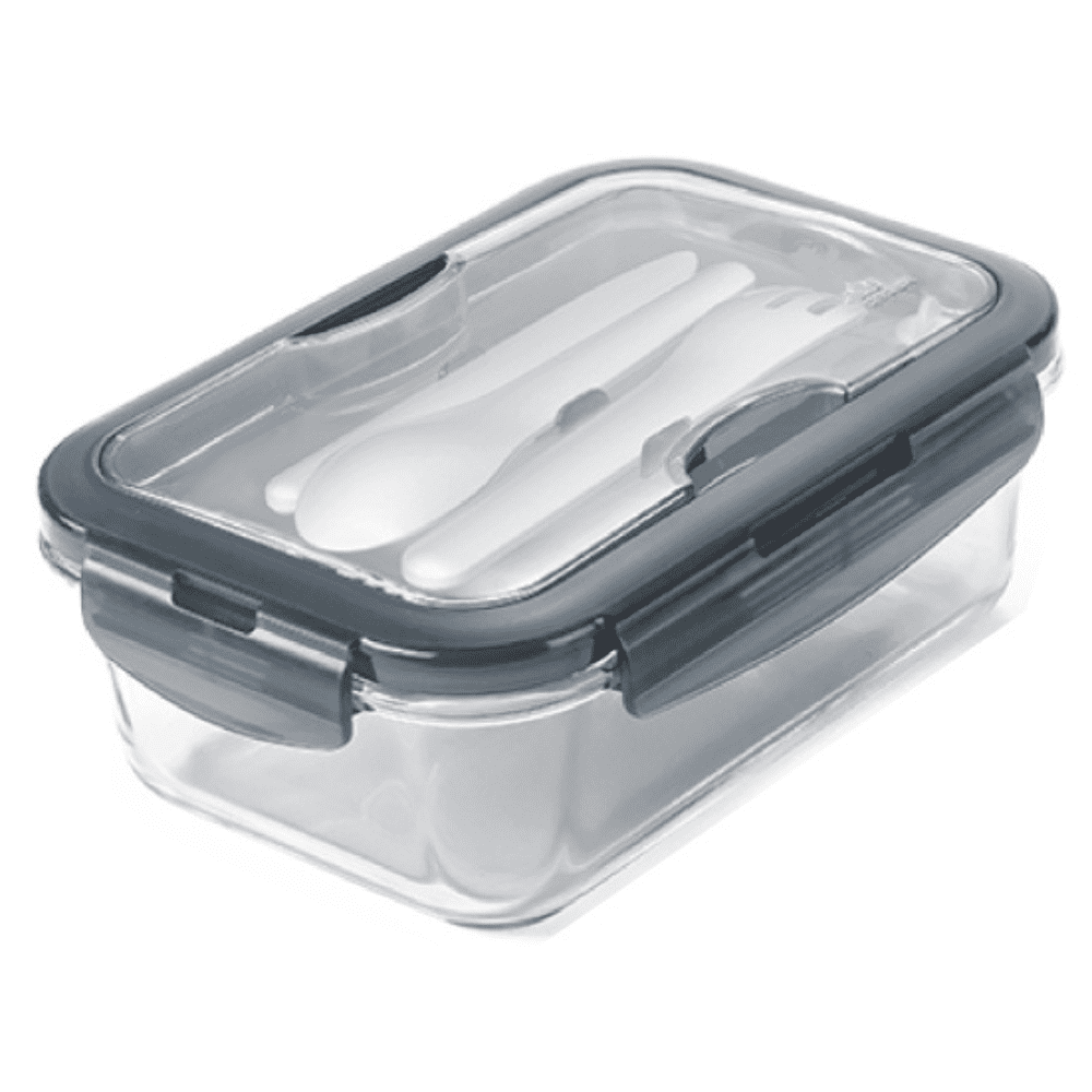 Gibson glass lunch box