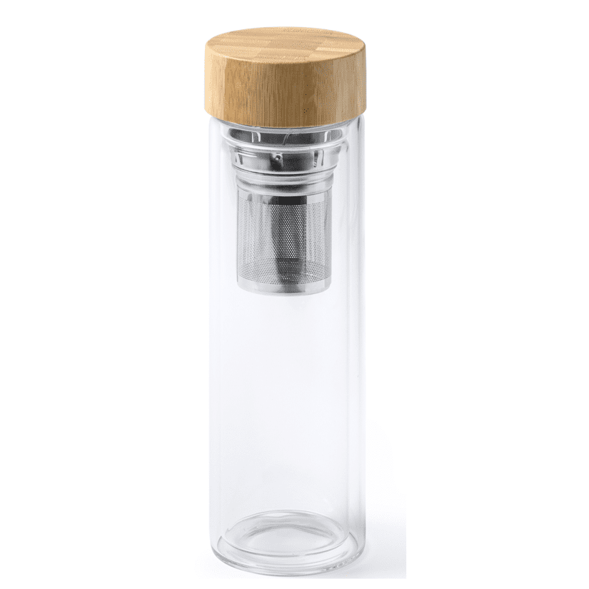 Sage glass bottle
