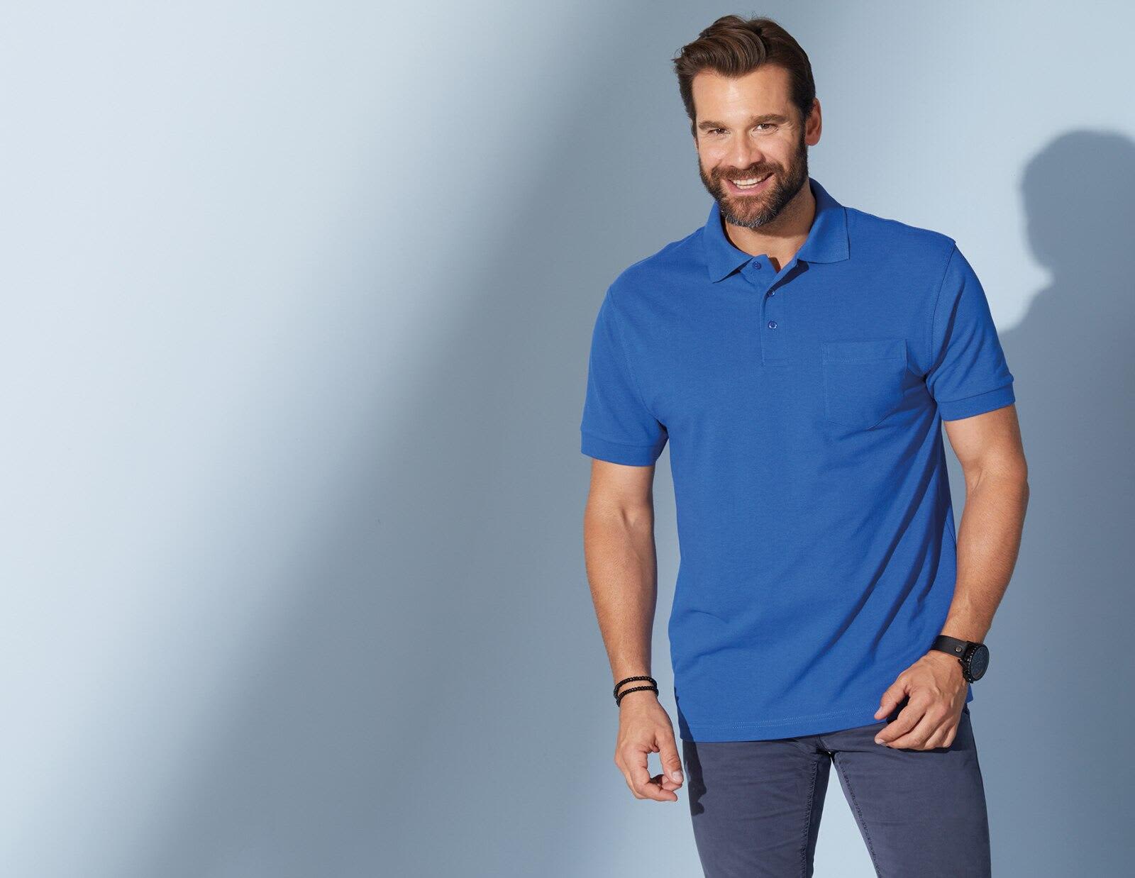 Polo Pique Pocket