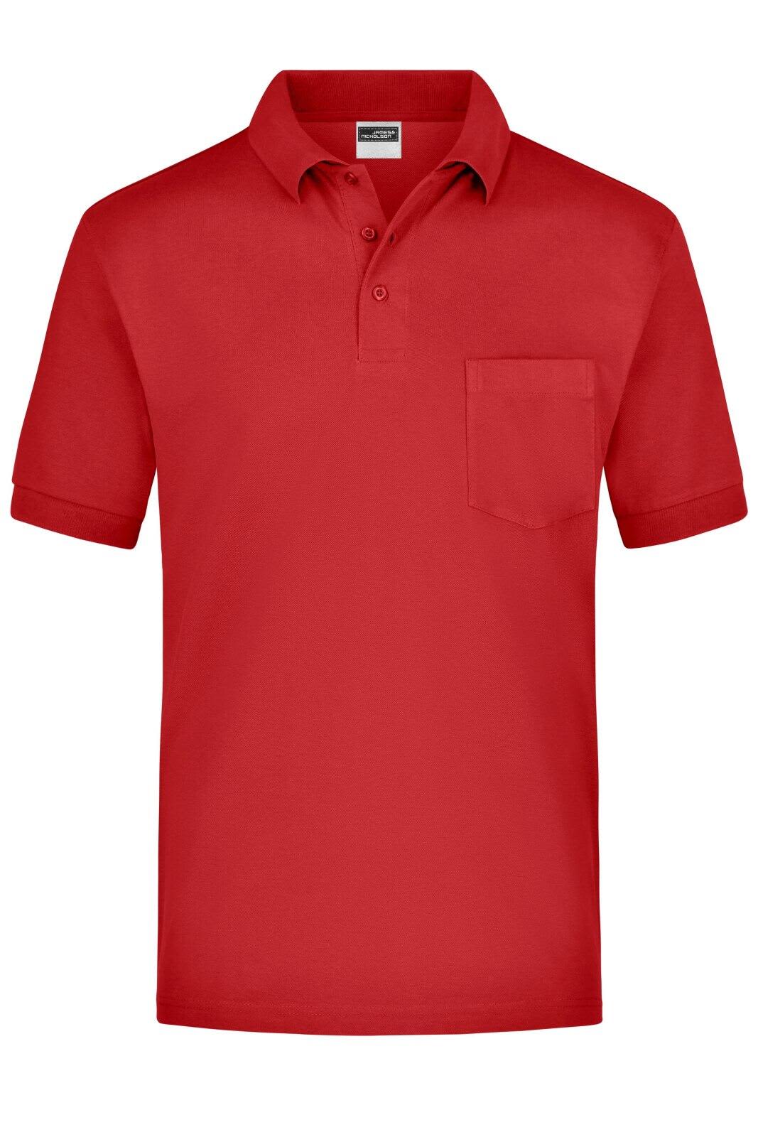 Polo Pique Pocket