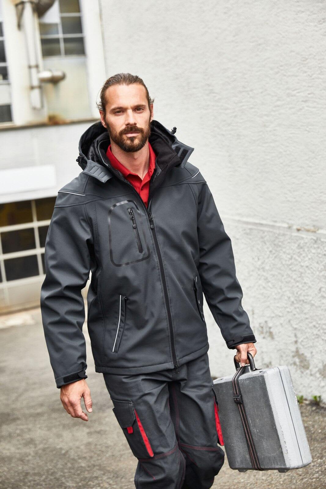 Mens Winter Softshell Jacket