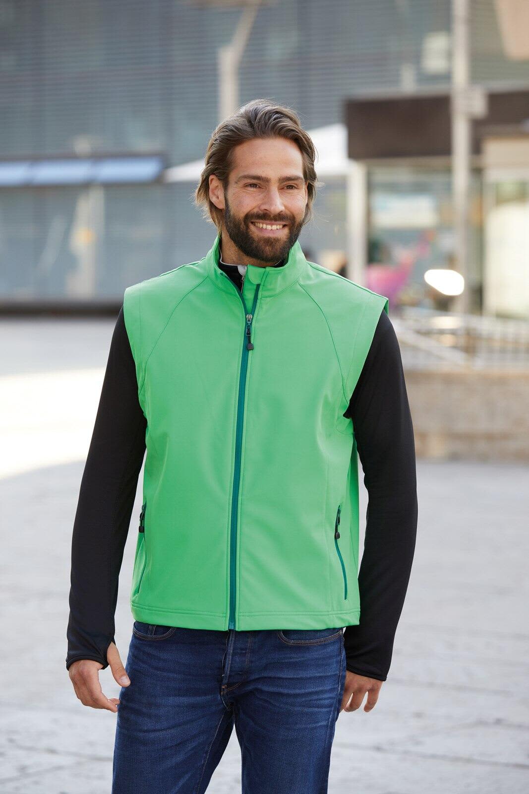 Mens  Softshell Vest