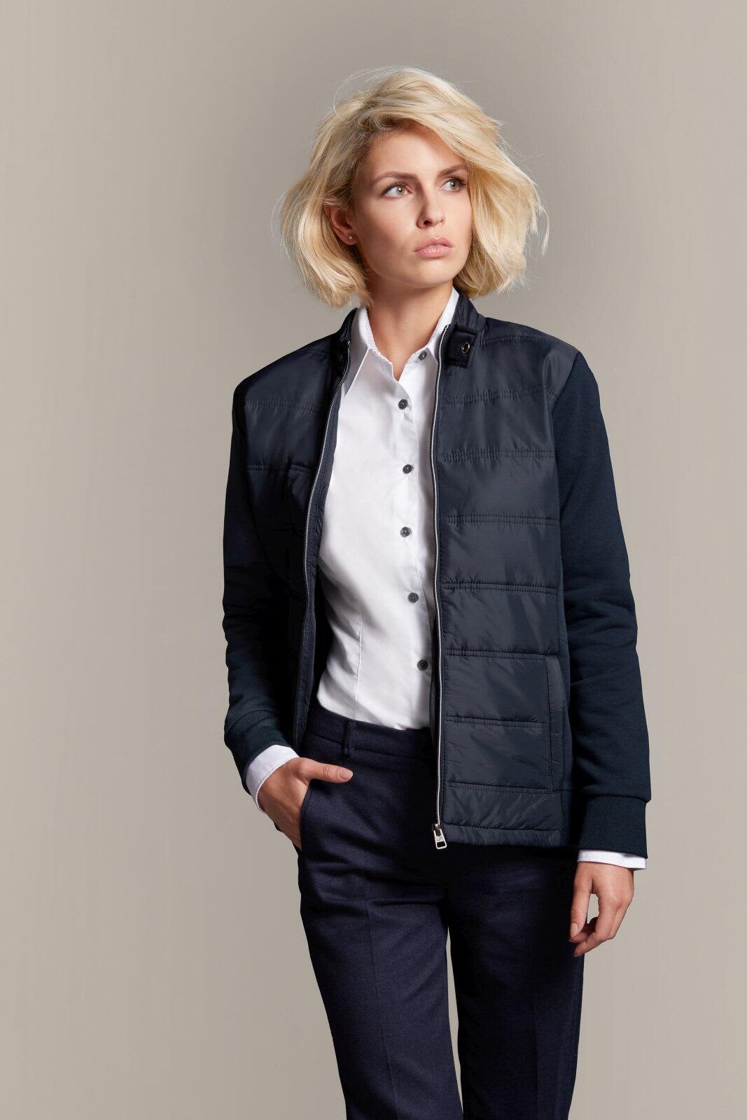 Ladies Hybrid Sweat Jacket