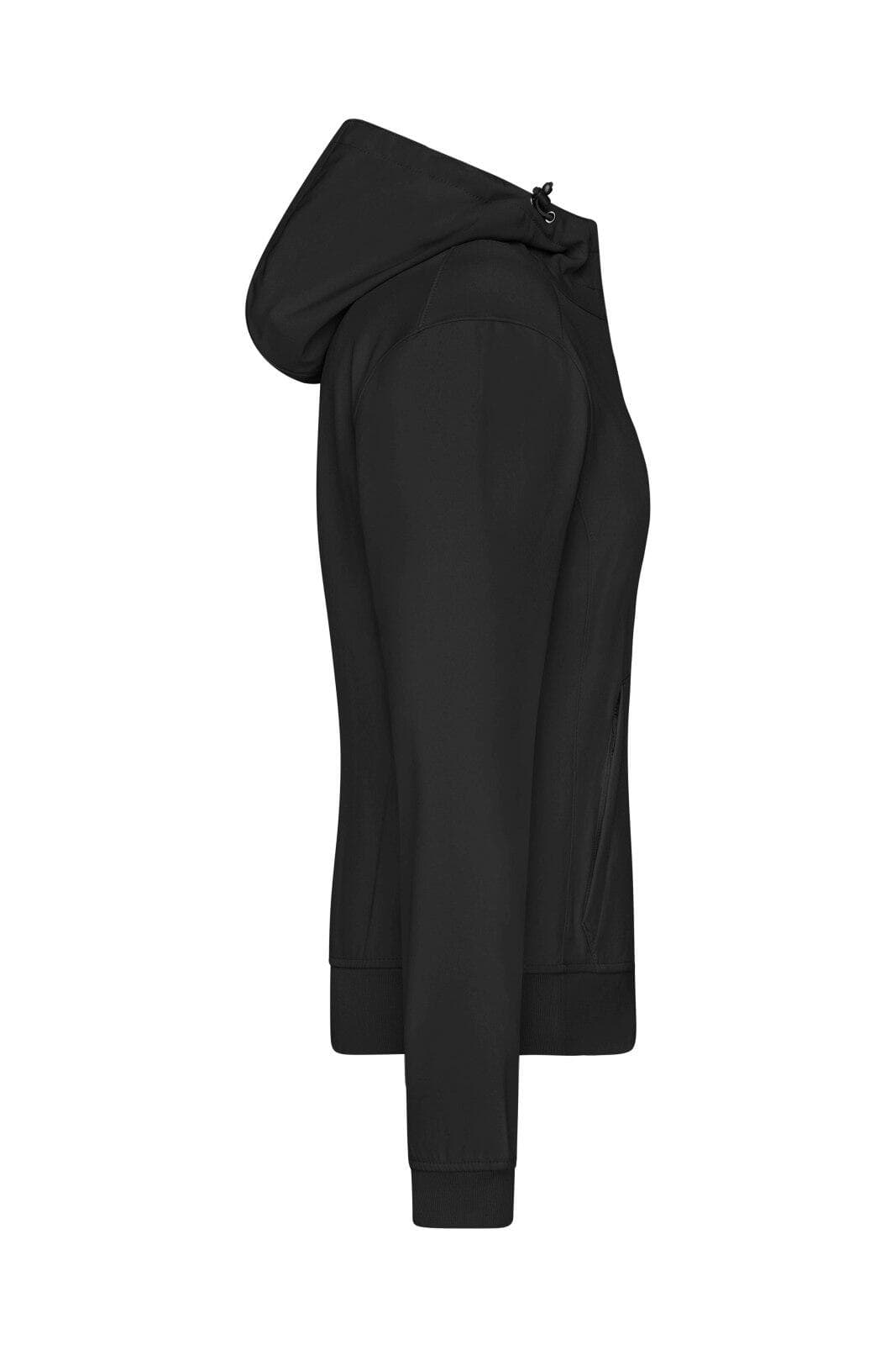 Ladies Hooded Softshell Jacket