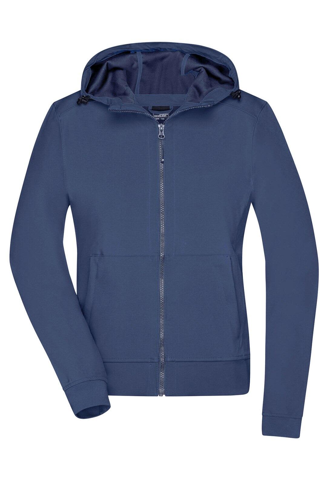 Ladies Hooded Softshell Jacket