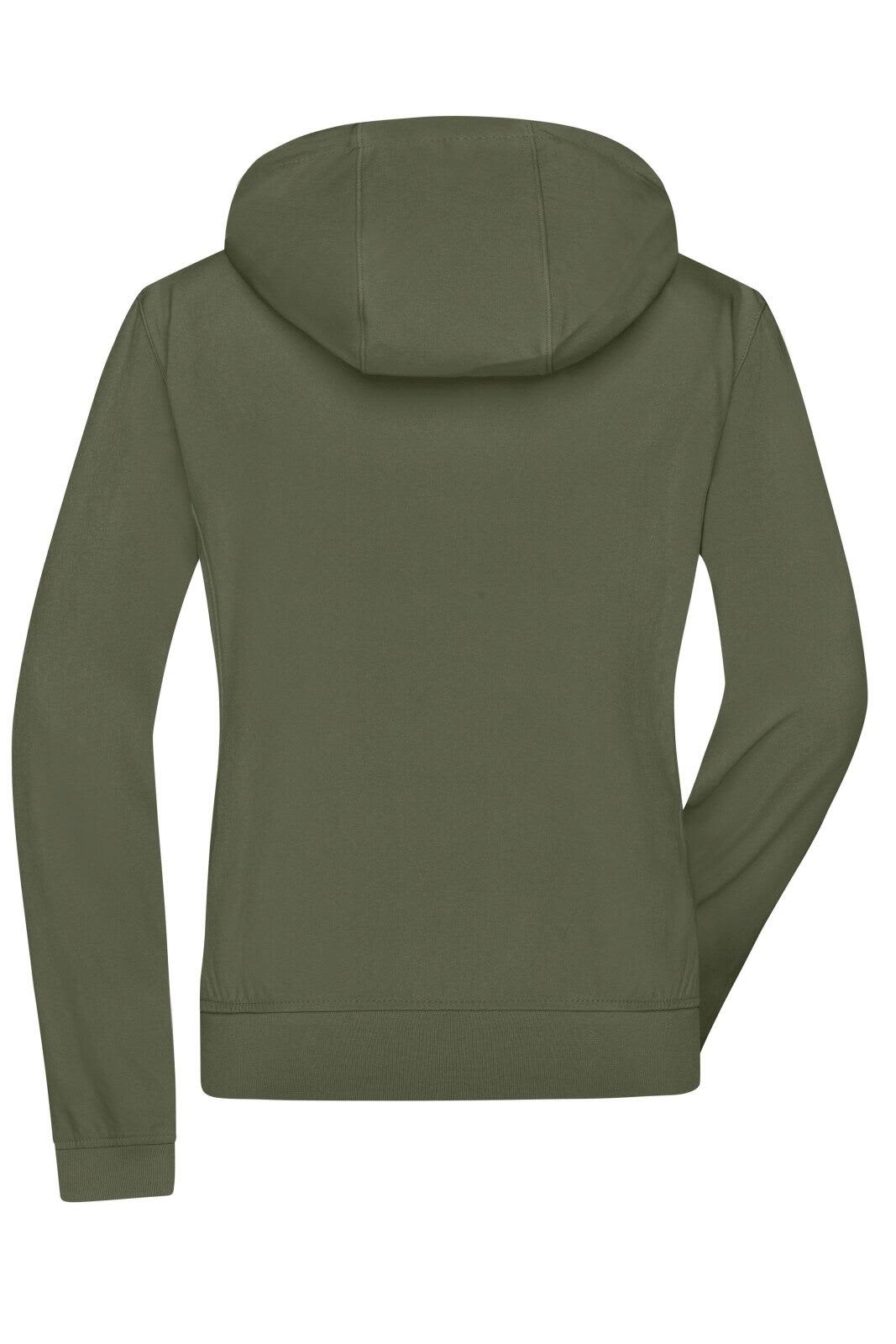 Ladies Hooded Softshell Jacket