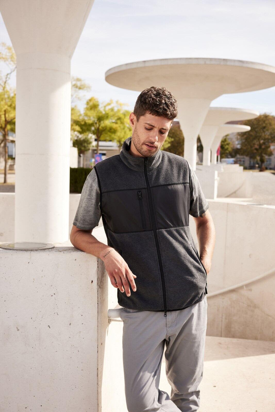 Mens Fleece Vest