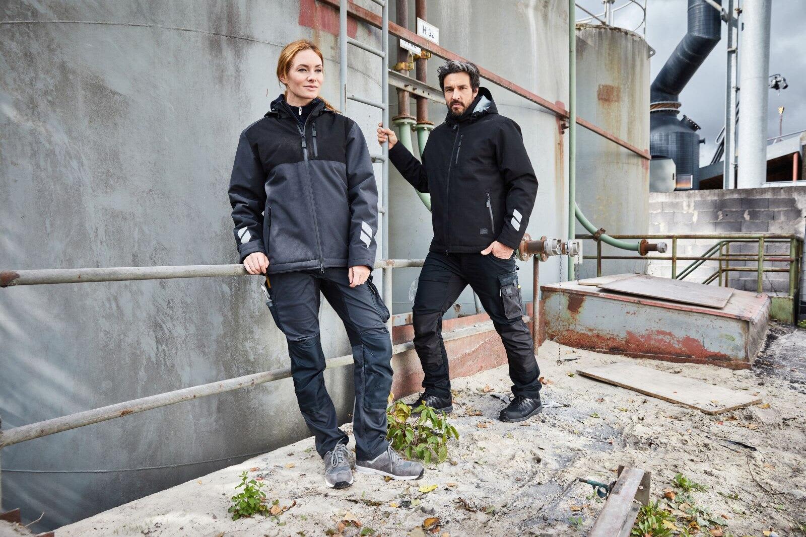 Padded Hardshell Workwear Jacket