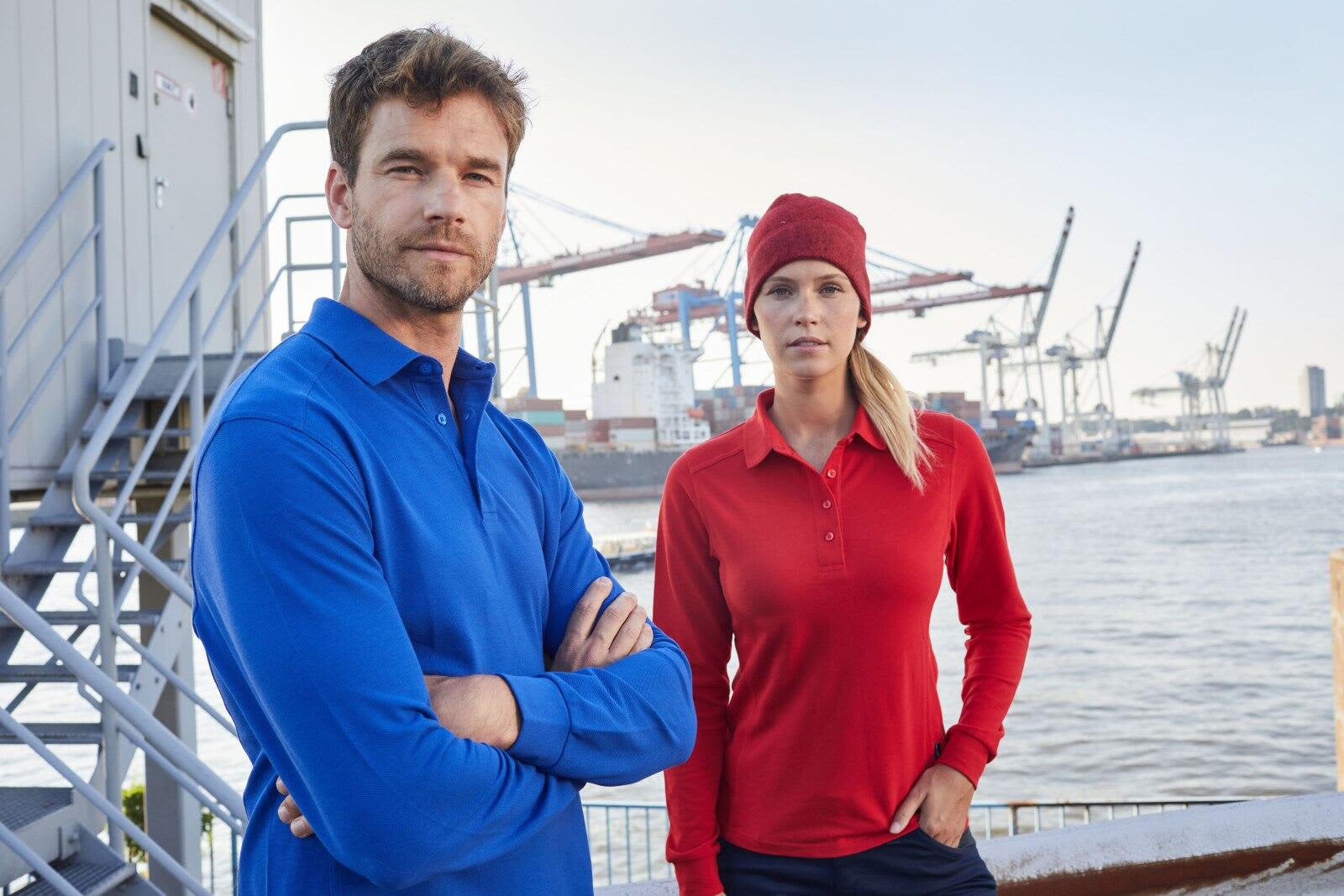 Ladies Workwear L-S Polo