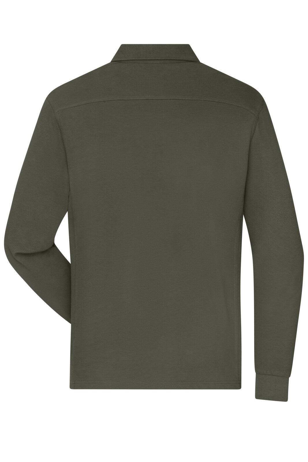 Mens Workwear L-S Polo