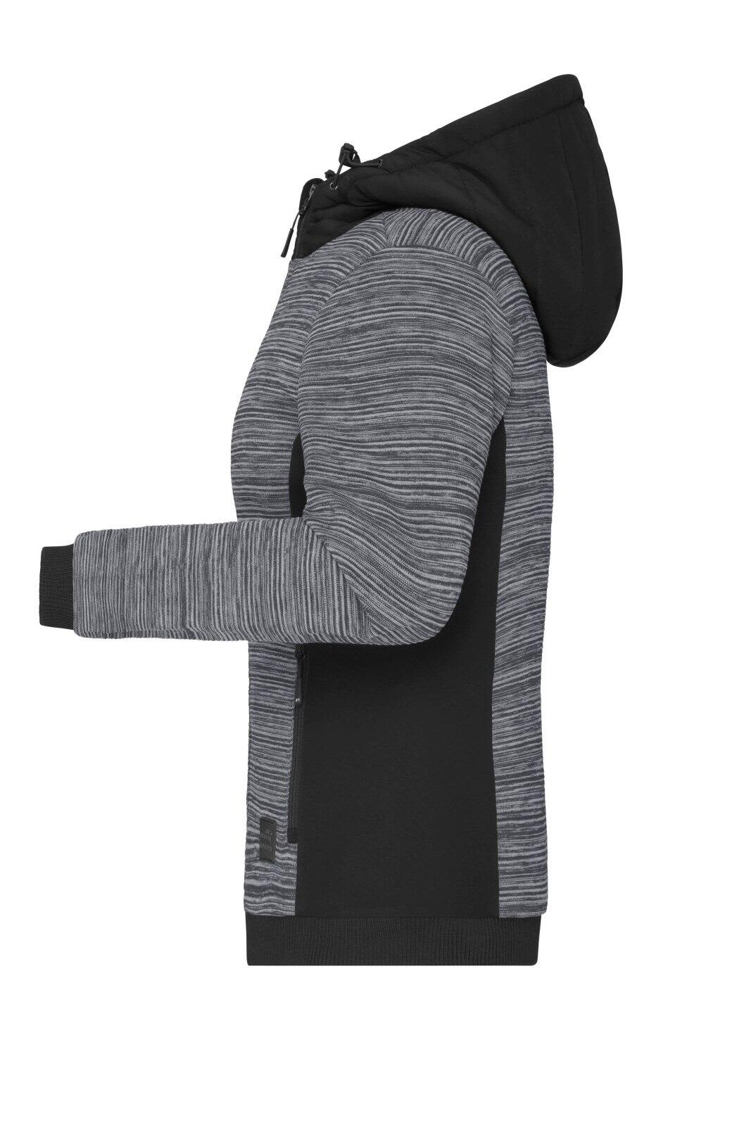 Ladies Padded Hybrid Jacket