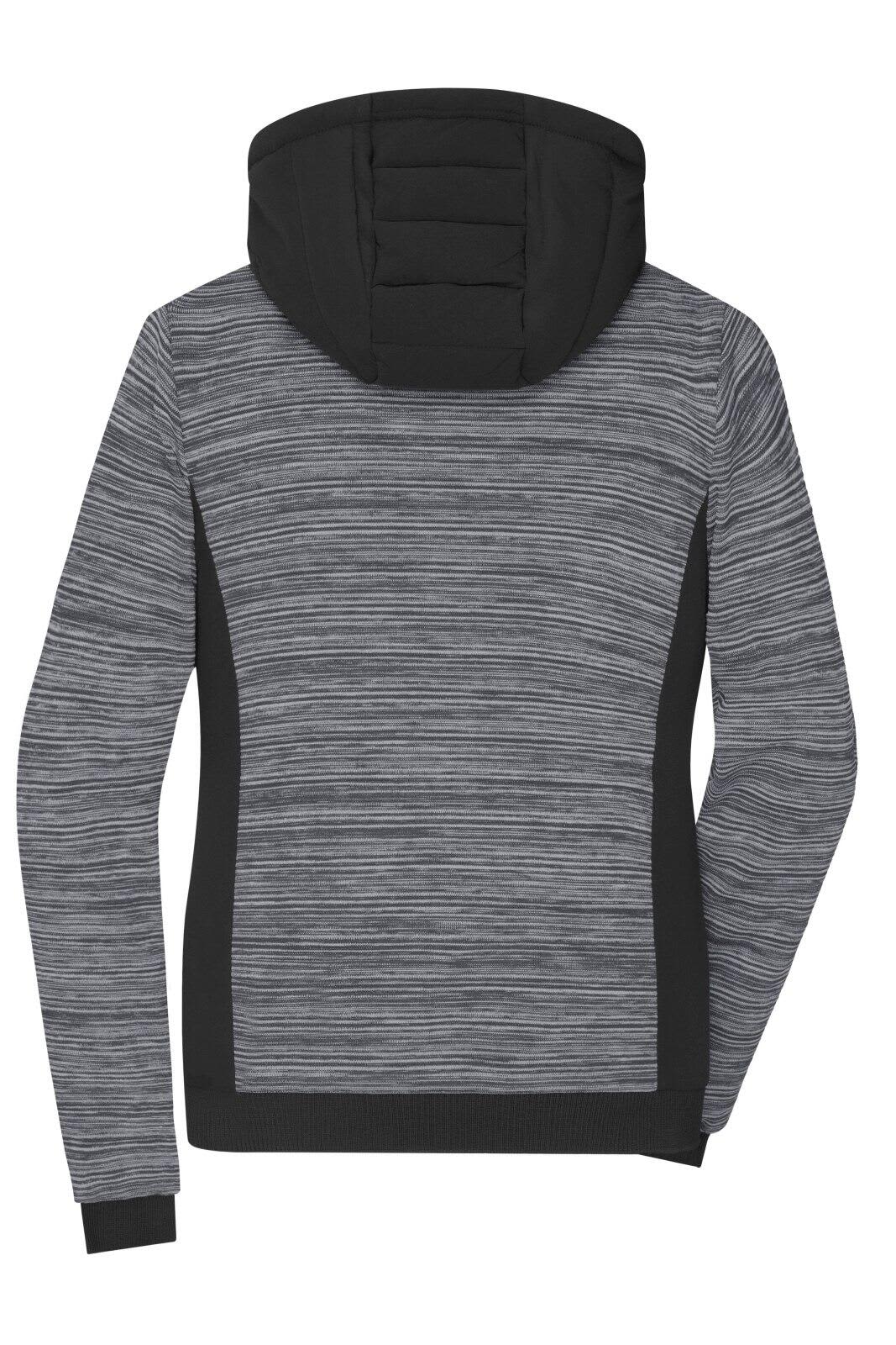 Ladies Padded Hybrid Jacket