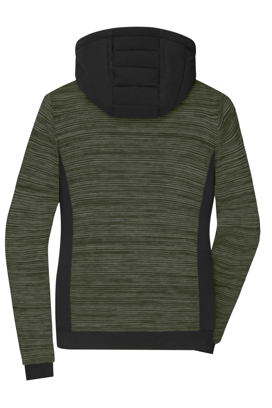 Ladies Padded Hybrid Jacket