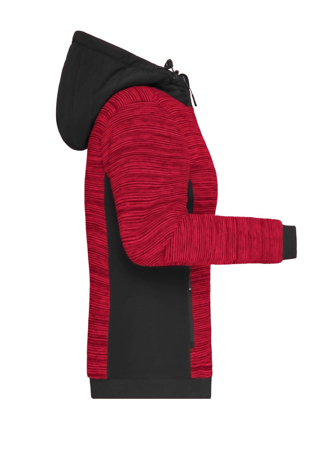 Ladies Padded Hybrid Jacket