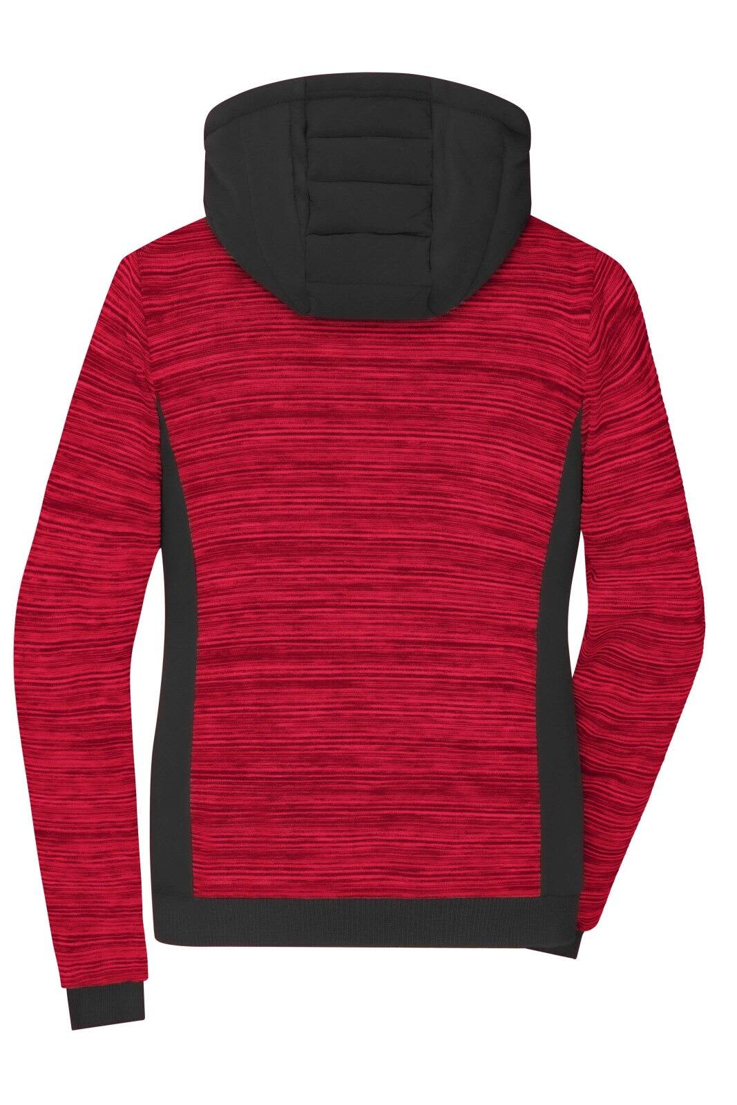 Ladies Padded Hybrid Jacket