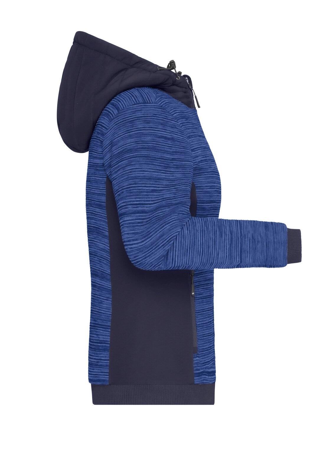 Ladies Padded Hybrid Jacket