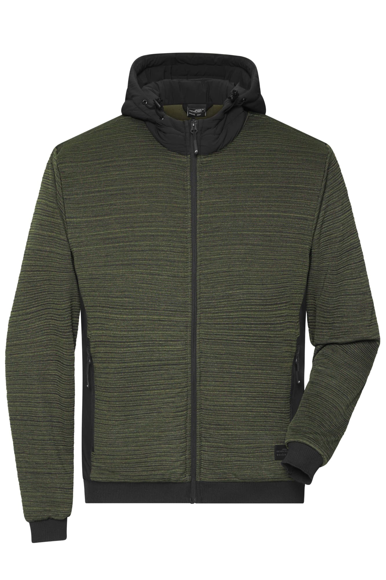 Mens Padded Hybrid Jacket