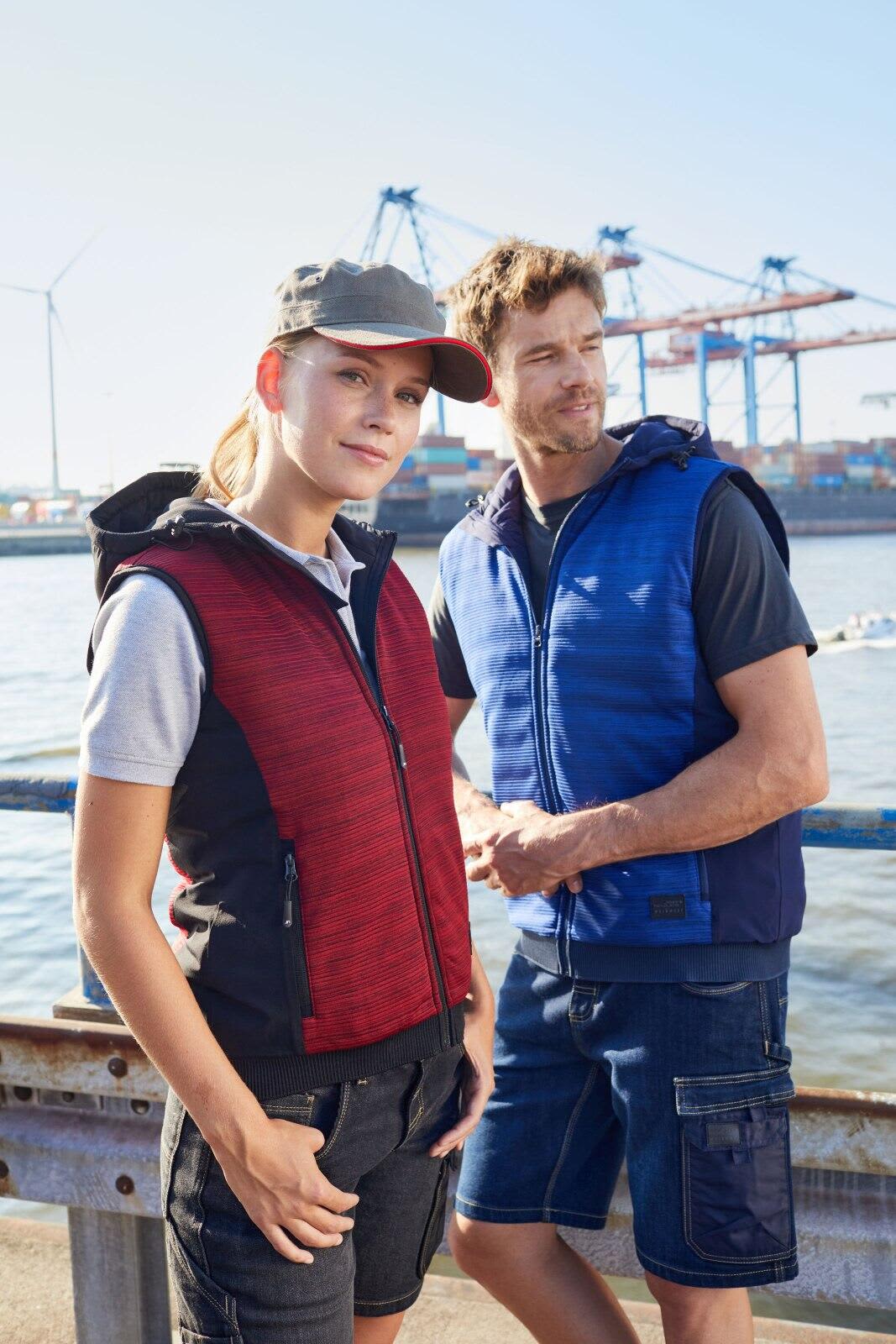 Ladies Padded Hybrid Vest
