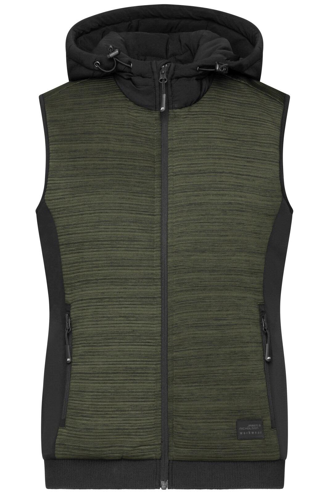 Ladies Padded Hybrid Vest