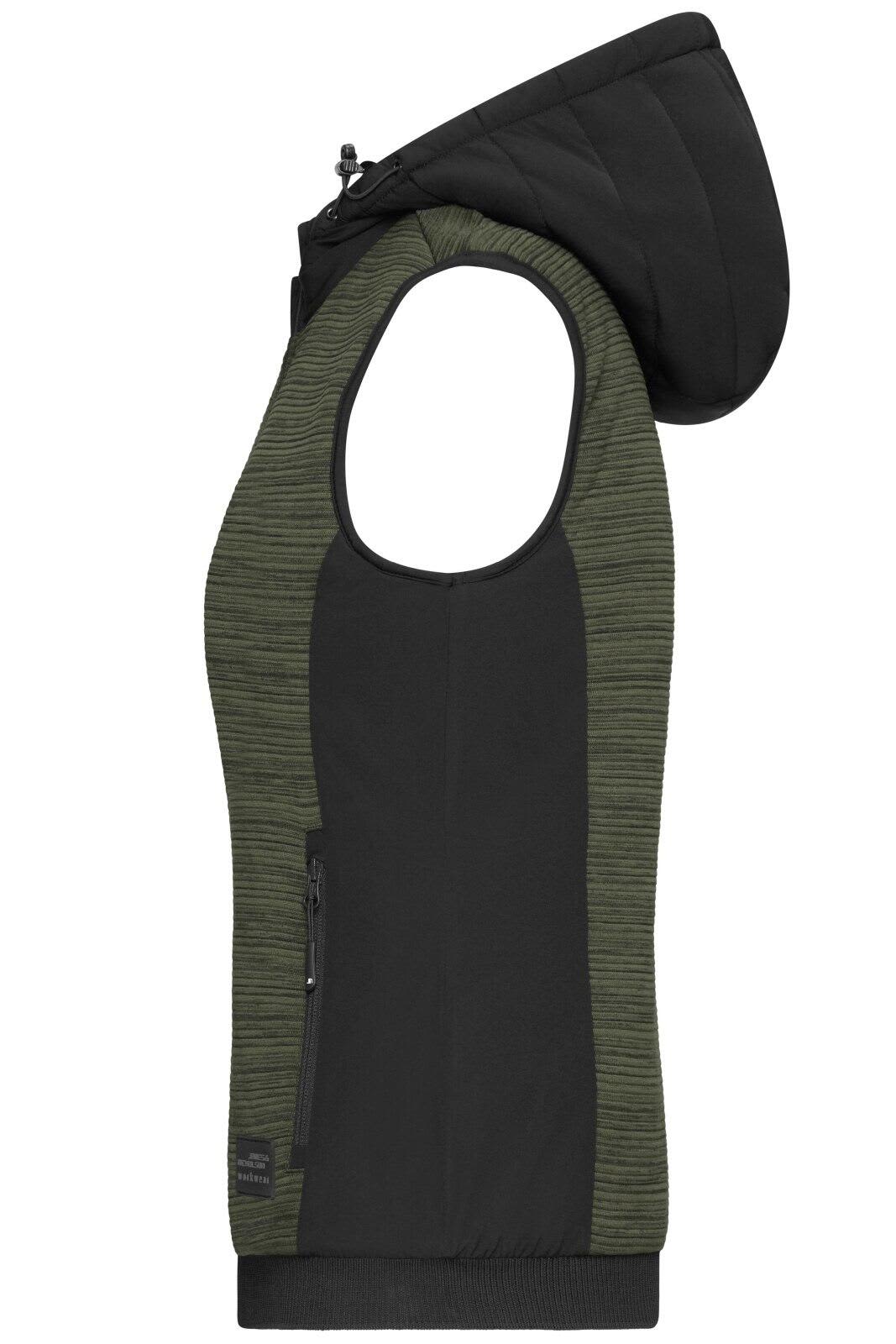 Ladies Padded Hybrid Vest
