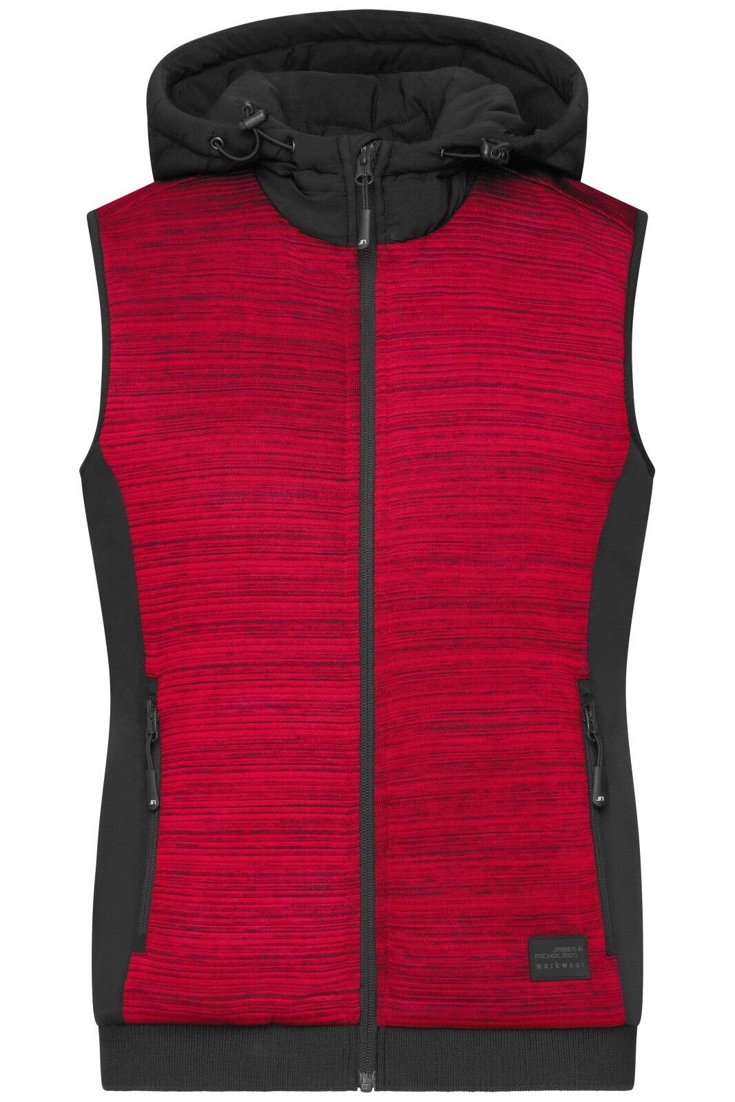 Ladies Padded Hybrid Vest