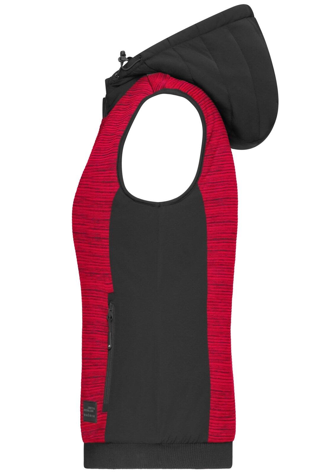 Ladies Padded Hybrid Vest