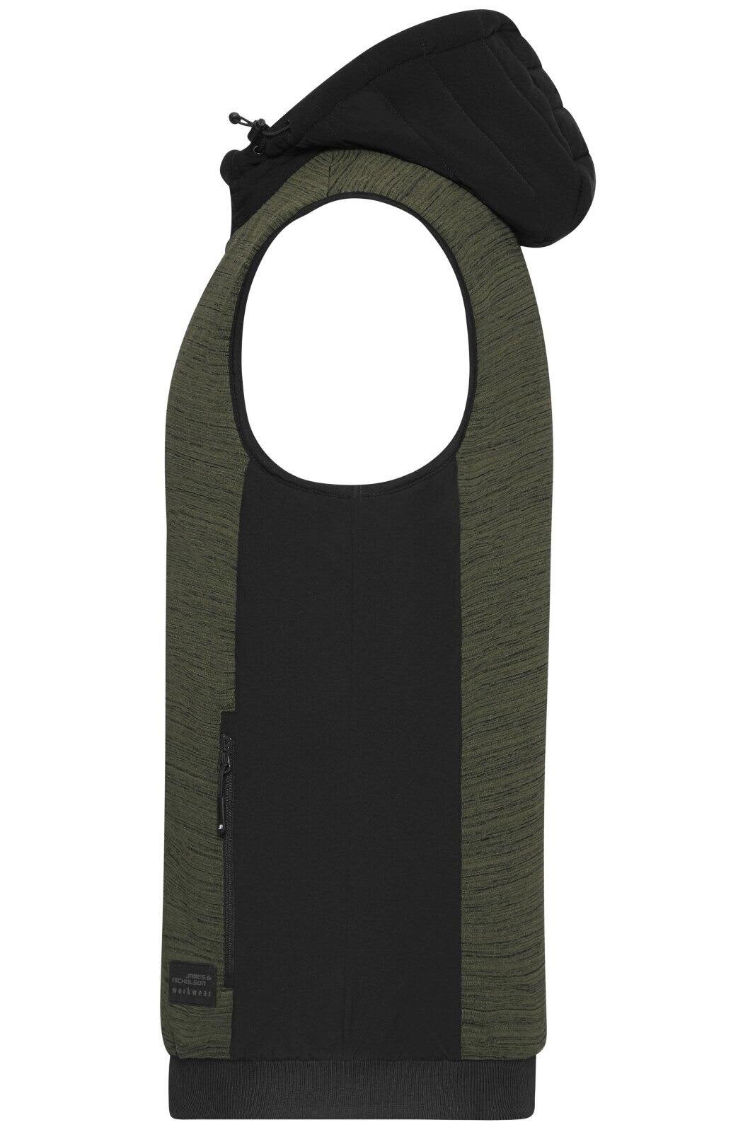 Mens Padded Hybrid Vest