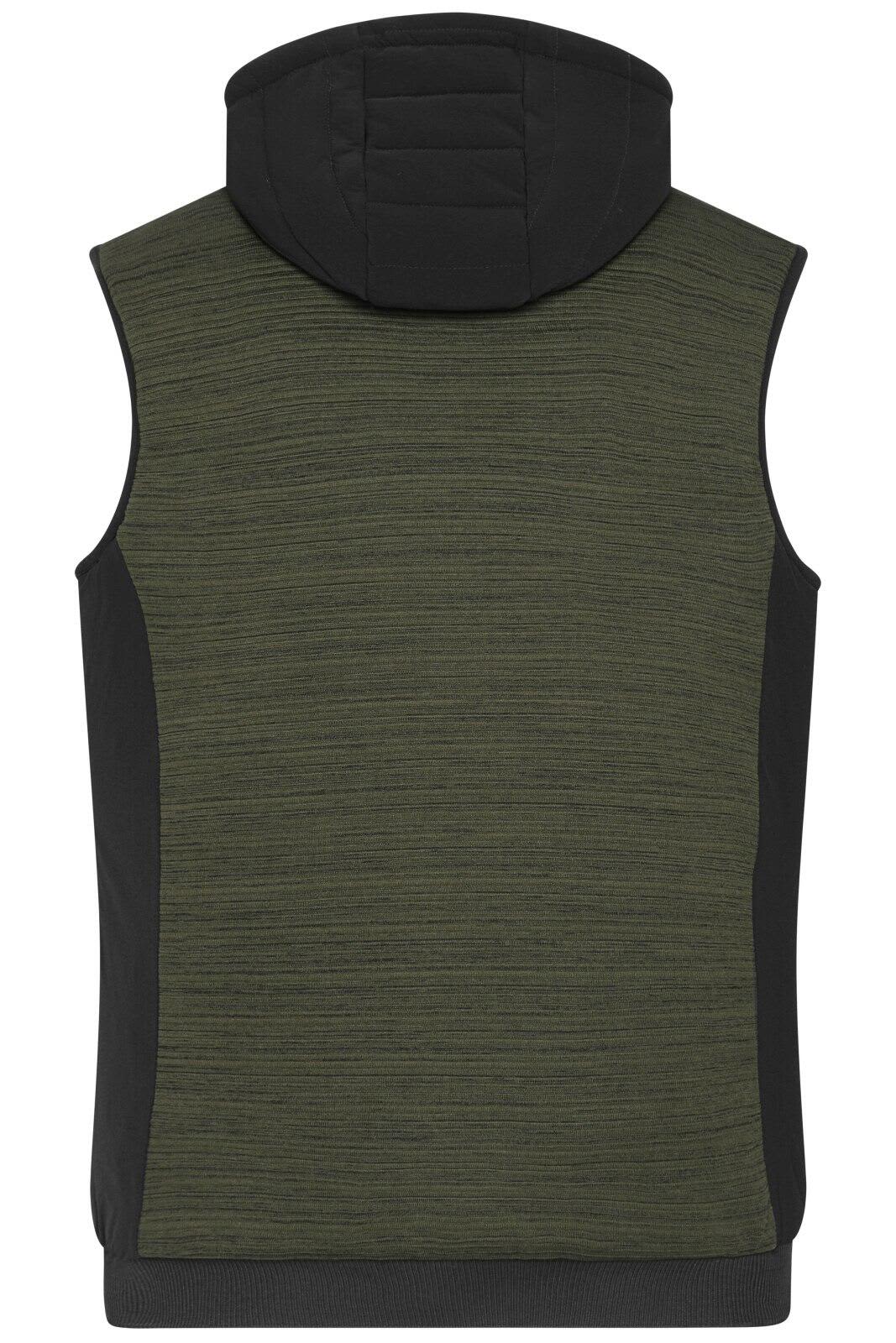 Mens Padded Hybrid Vest