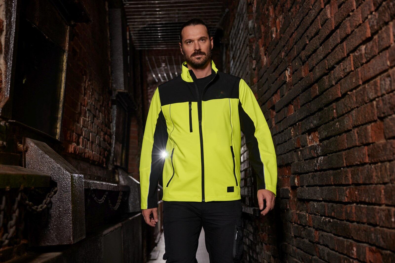 Signal-Workwear Softshell-Jacket