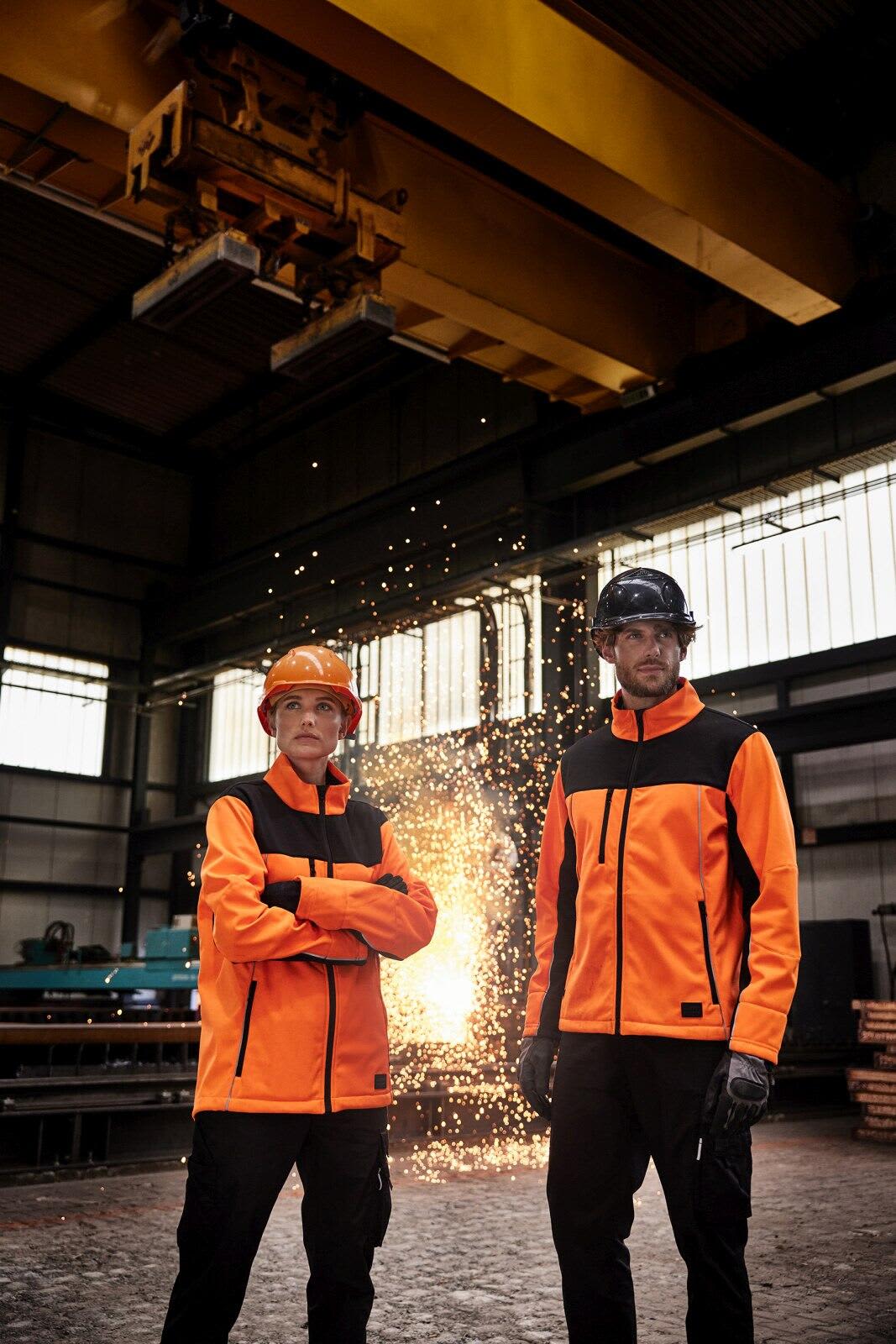 Signal-Workwear Softshell-Jacket