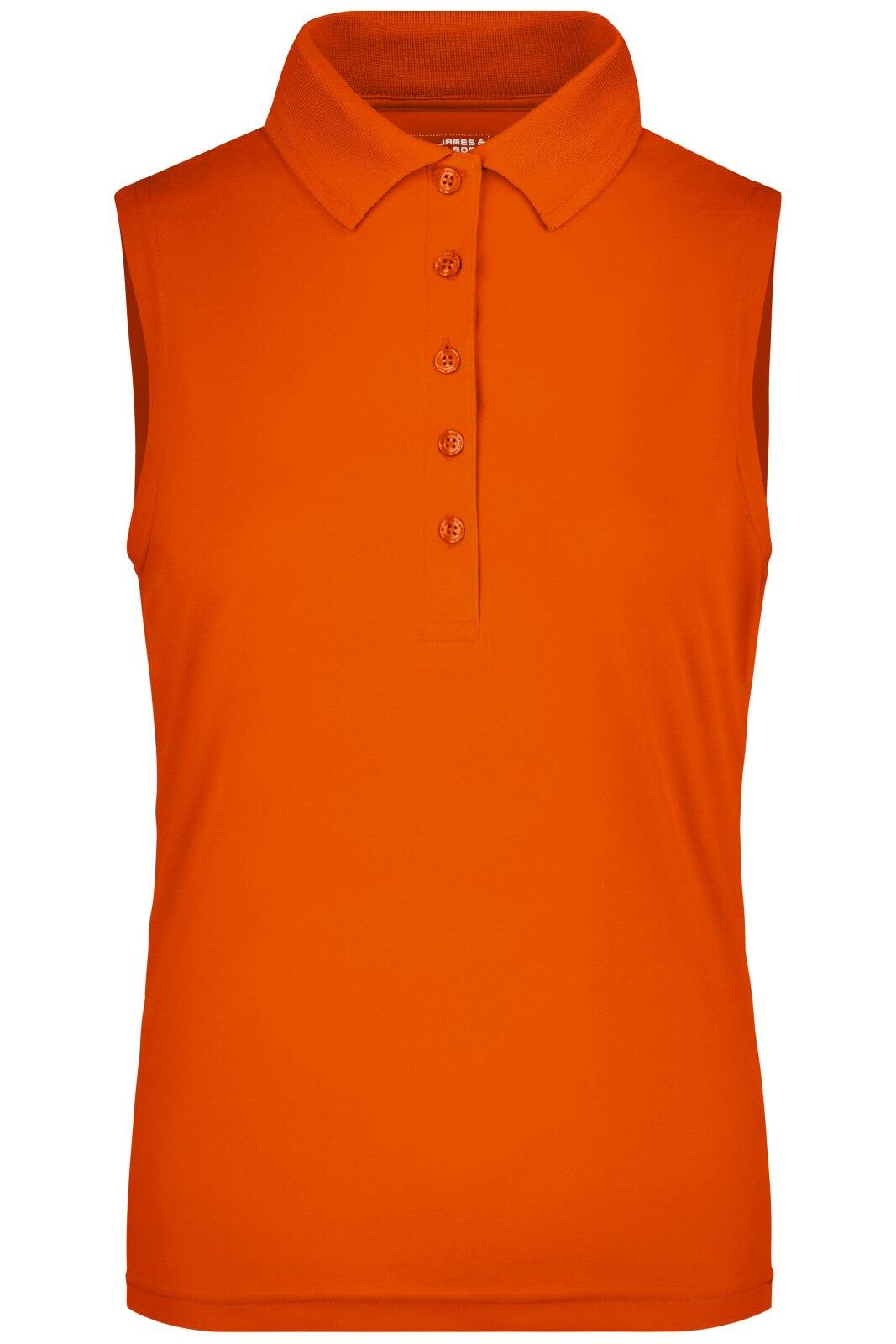 Ladies Active Polo Sleeveless
