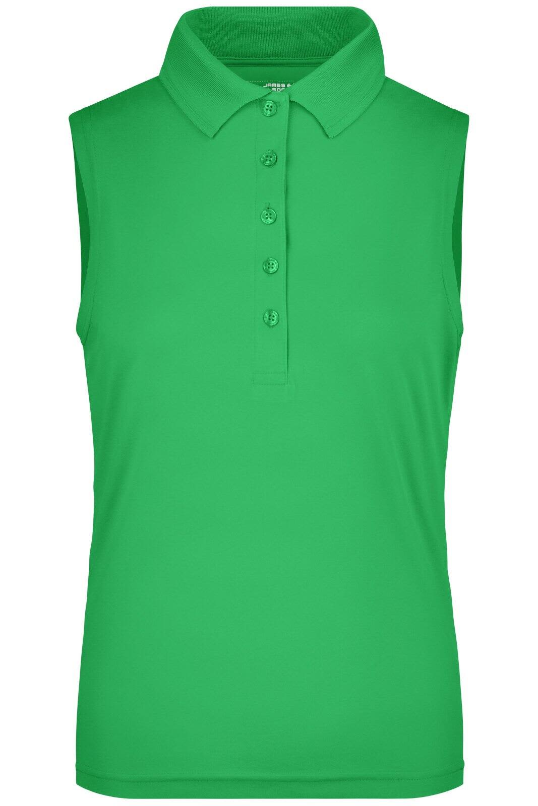 Ladies Active Polo Sleeveless