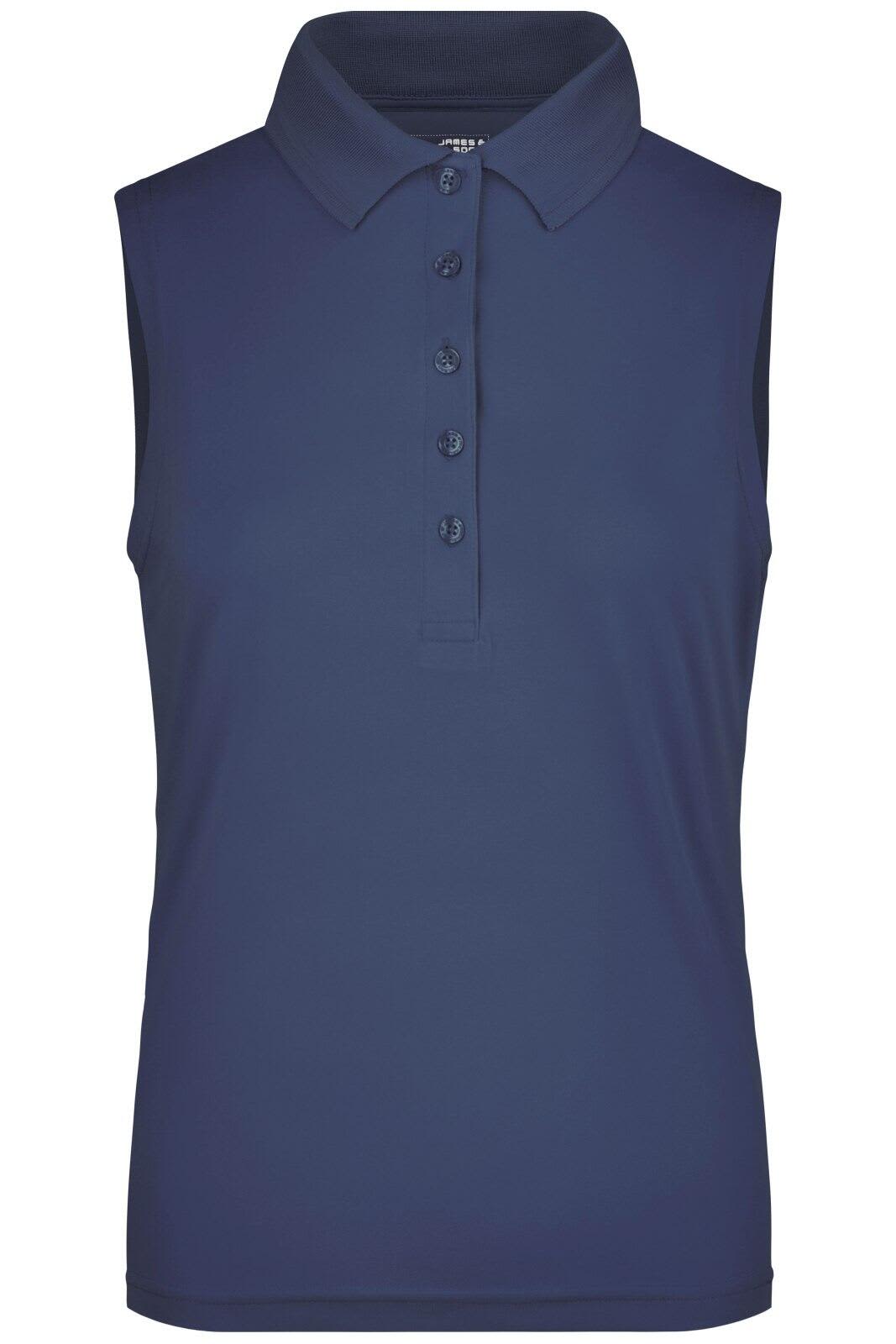 Ladies Active Polo Sleeveless