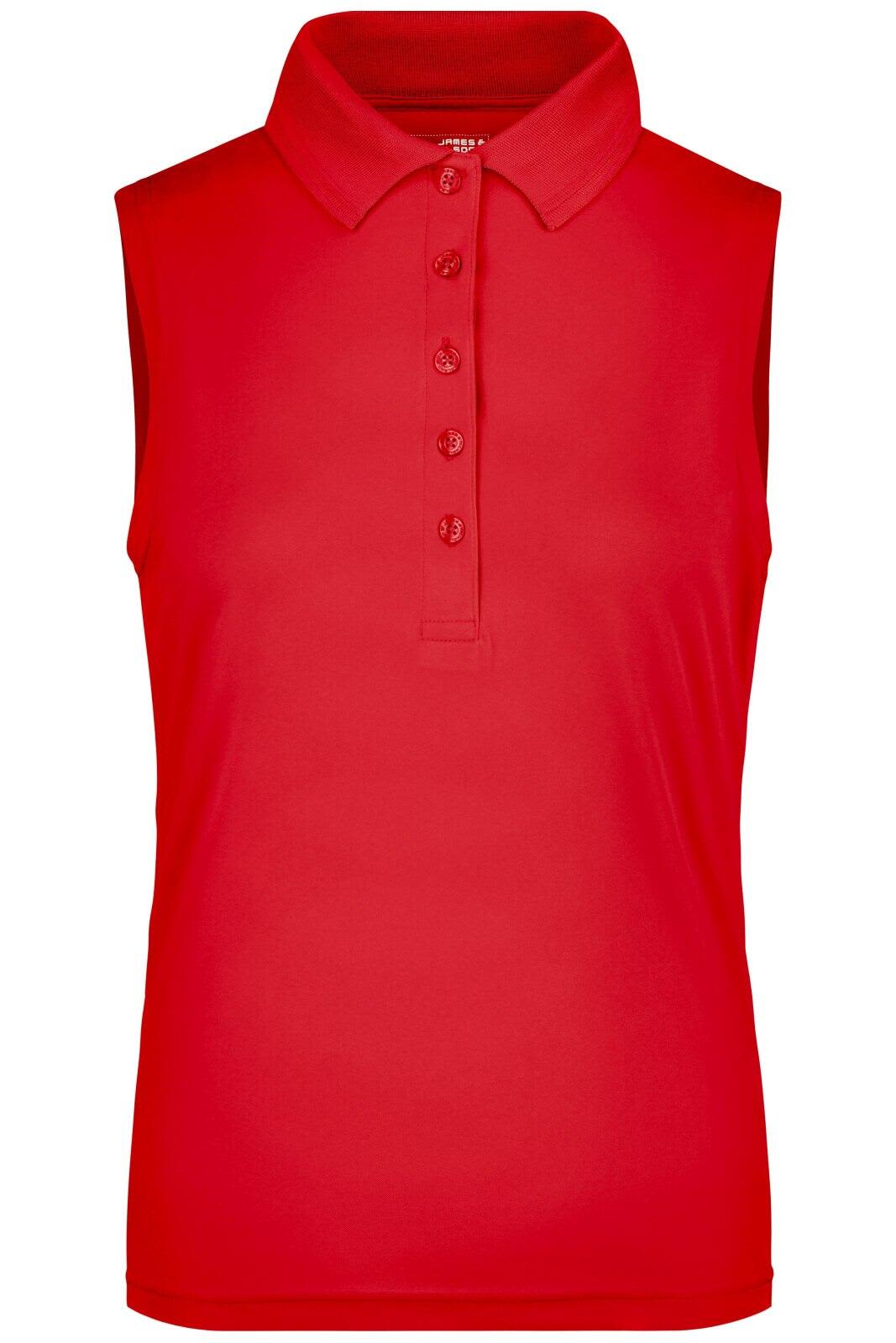 Ladies Active Polo Sleeveless
