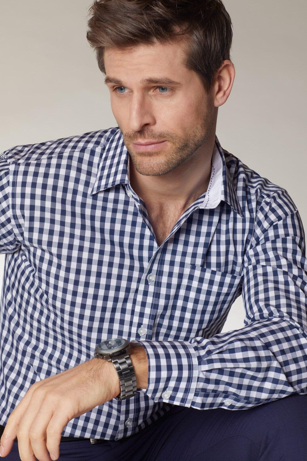 Mens Checked Shirt