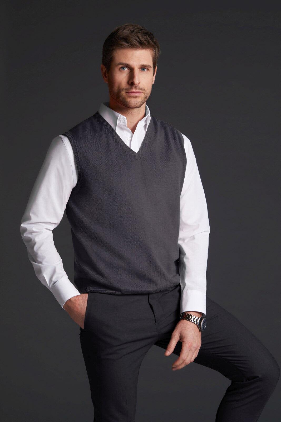 Mens V-Neck Vest