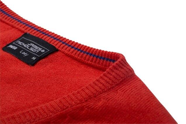 Ladies V-Neck Pullover