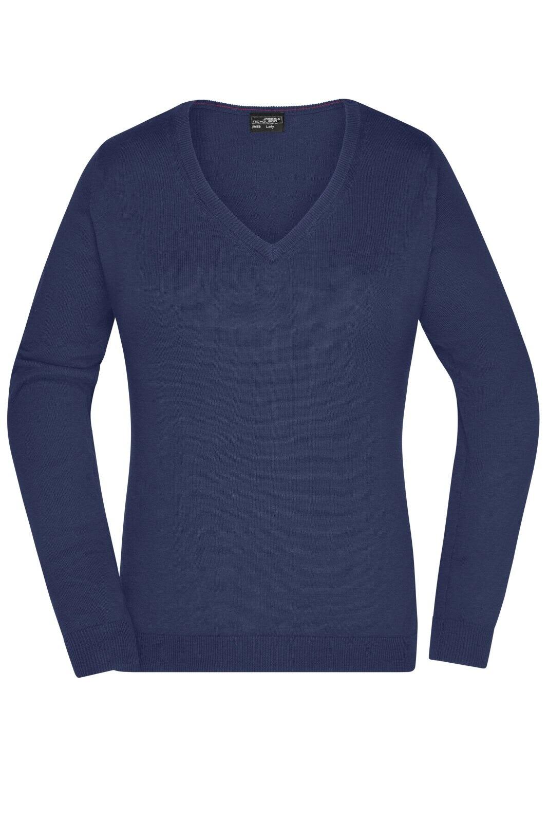 Ladies V-Neck Pullover