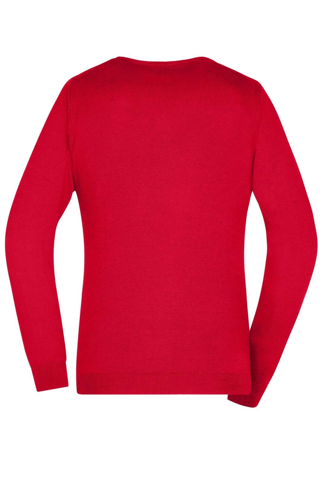 Ladies V-Neck Pullover