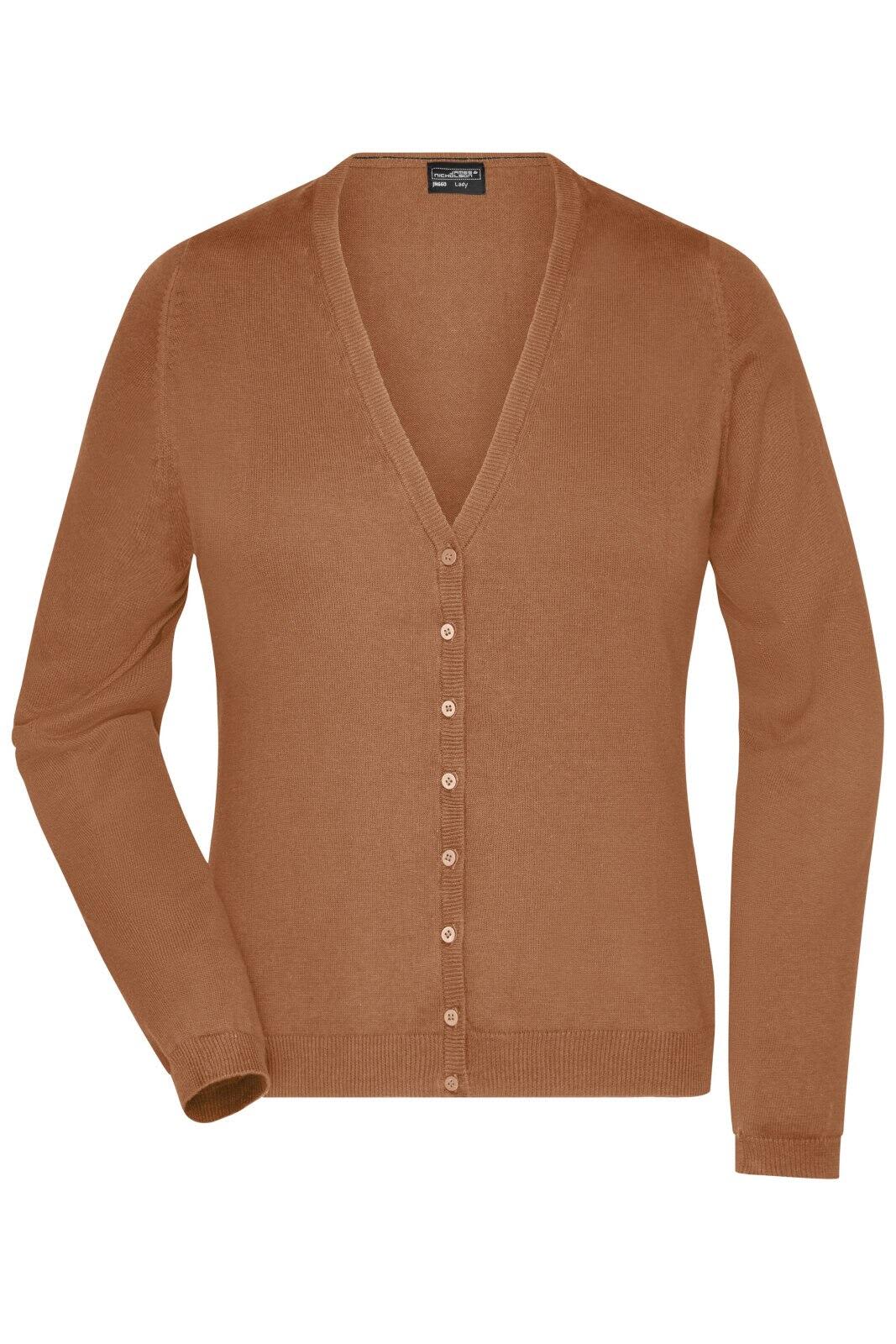 Ladies V-Neck Cardigan